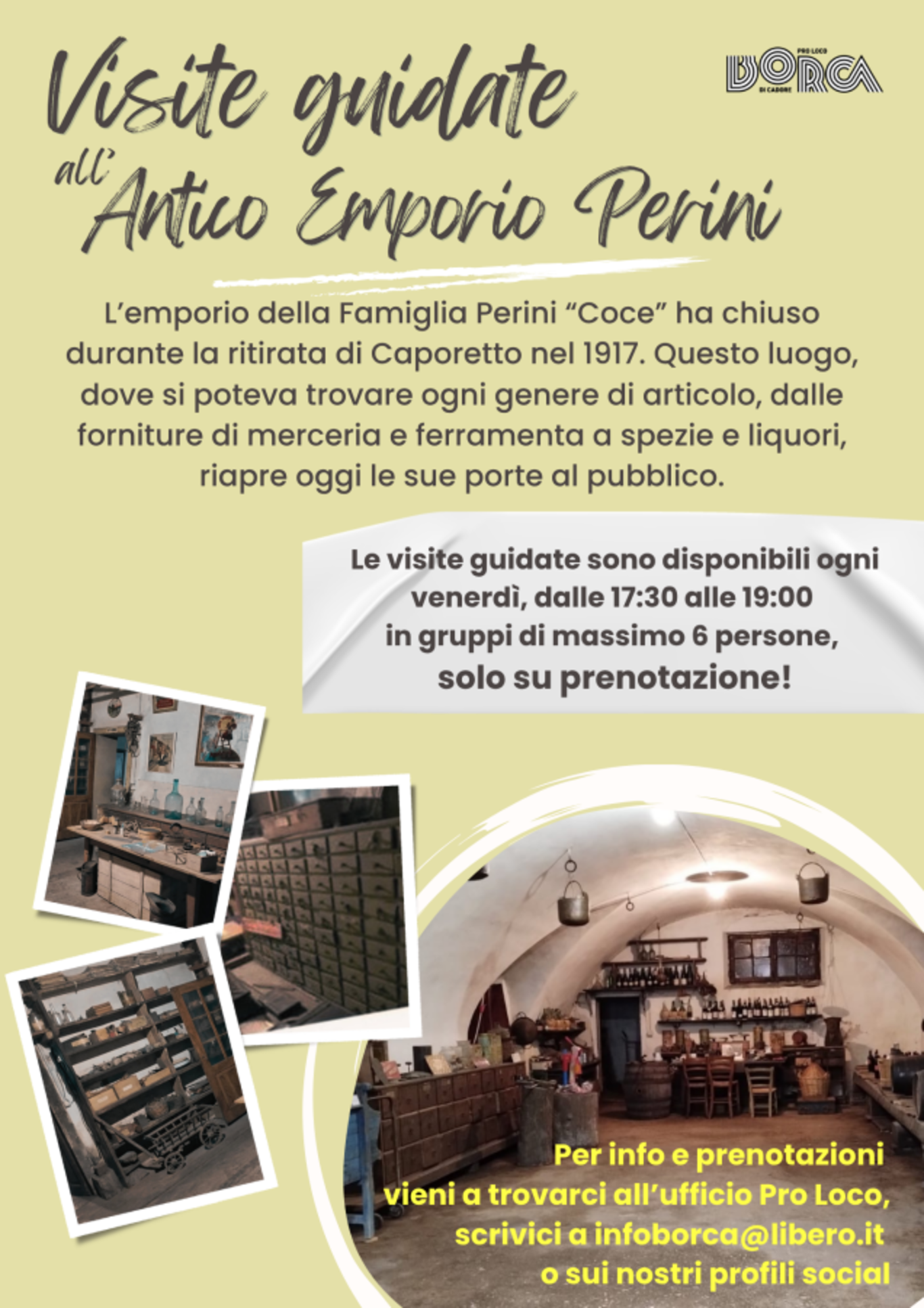 Visite guidate Emporio Perini