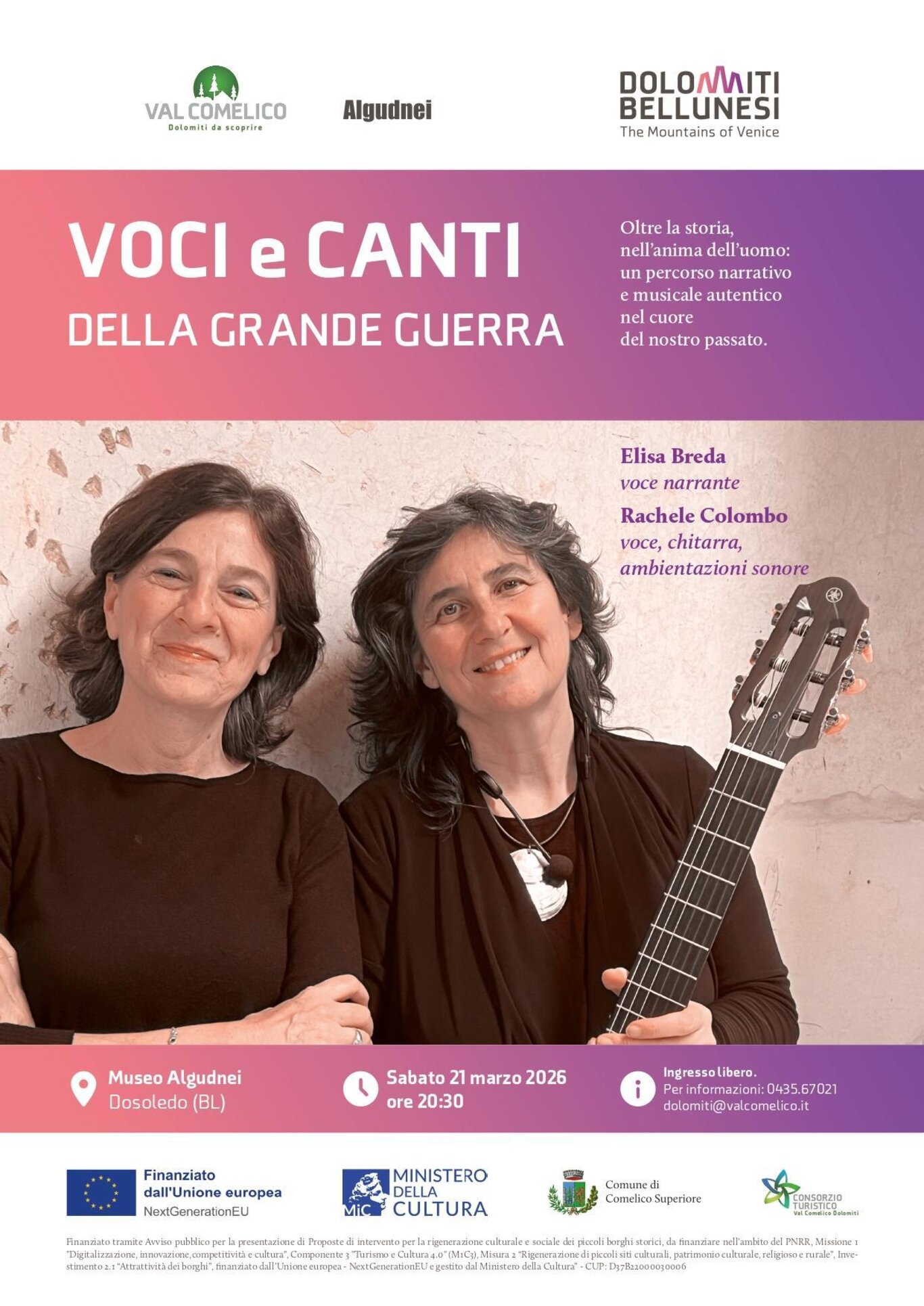 Voci e canti della Grande Guerra