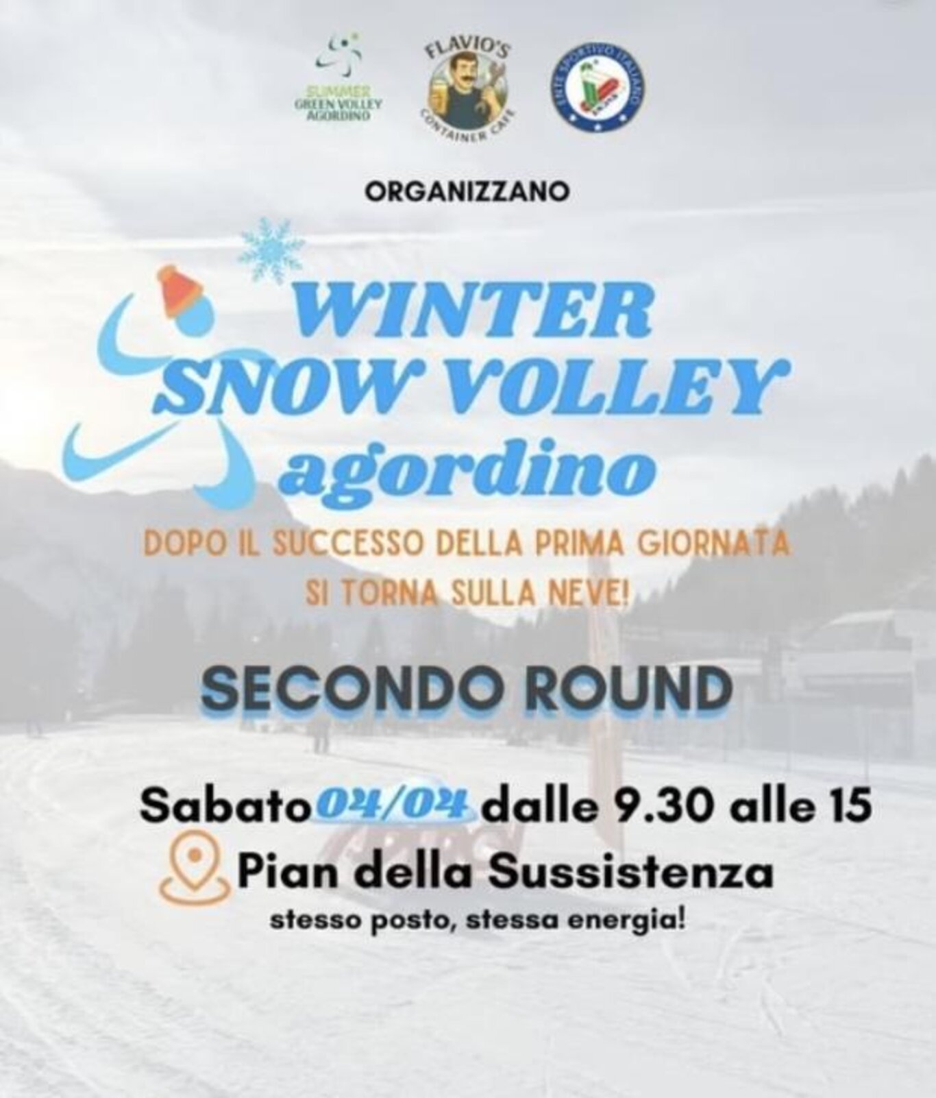 Winter Snow Volley Agordino - 2° round