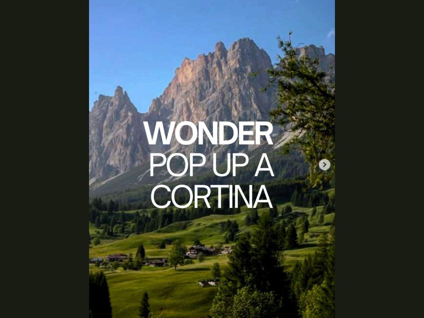 Wonder Pop-Up Cortina