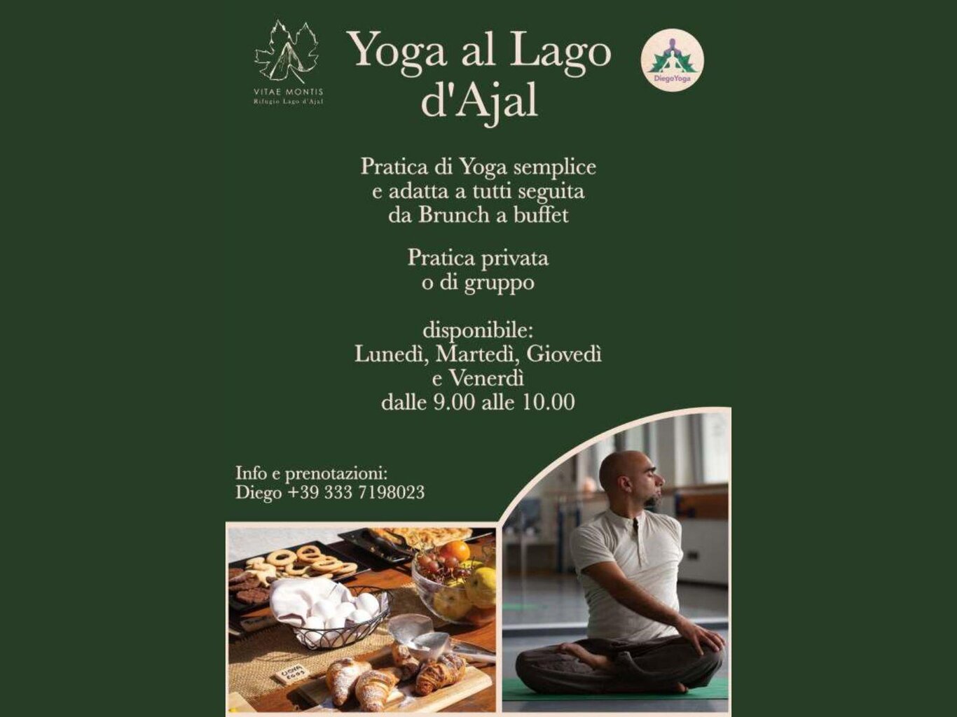 Yoga at Lake Ajal