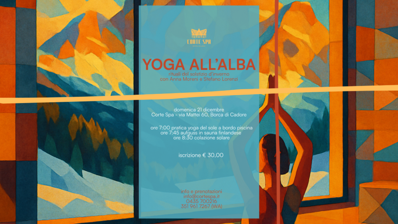 yoga all'alba