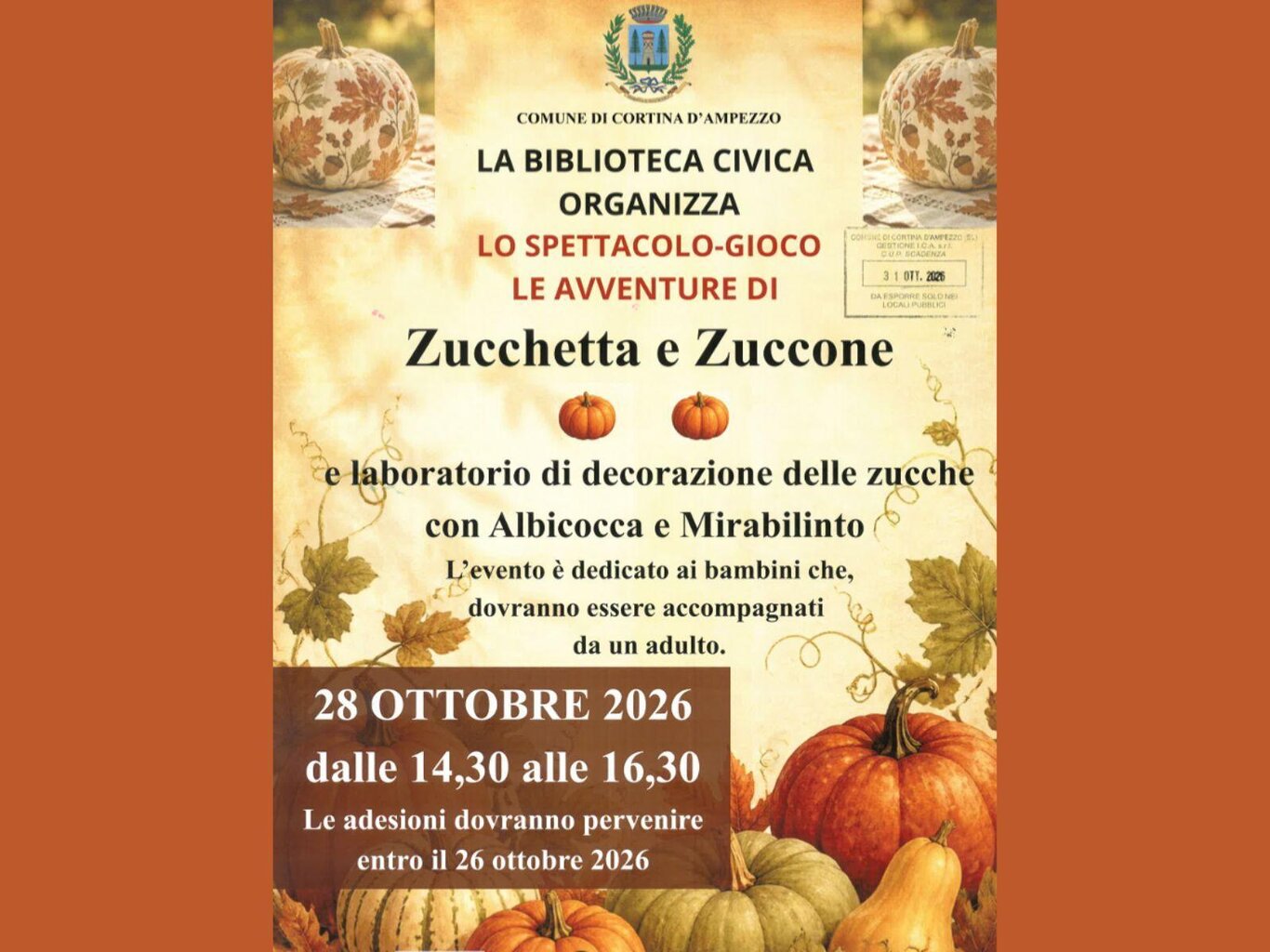PUMPKINS, STORIES & A LITTLE MAGIC!