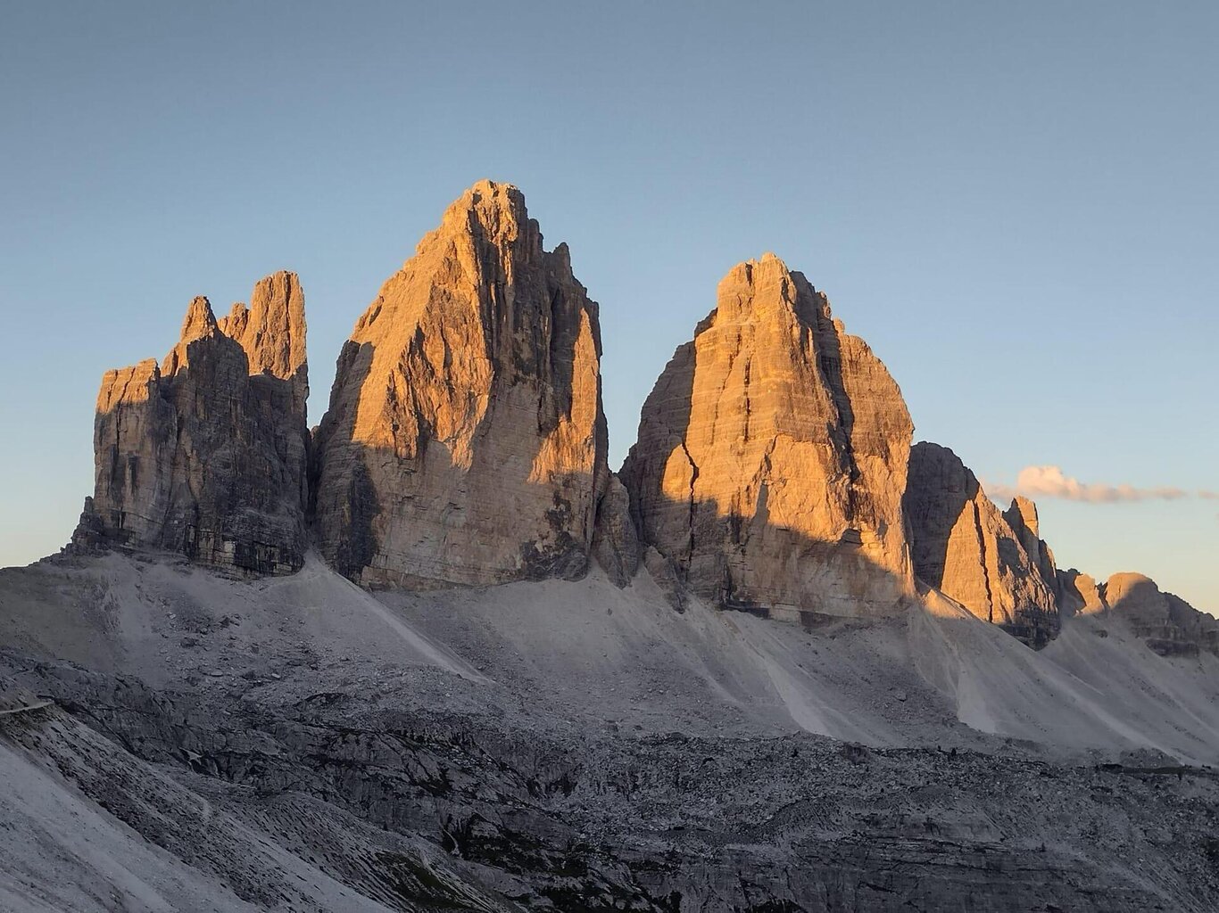 Alba alle Tre Cime di Lavaredo