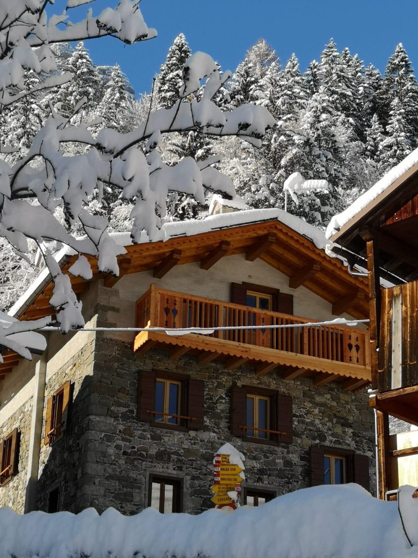 chalet inverno