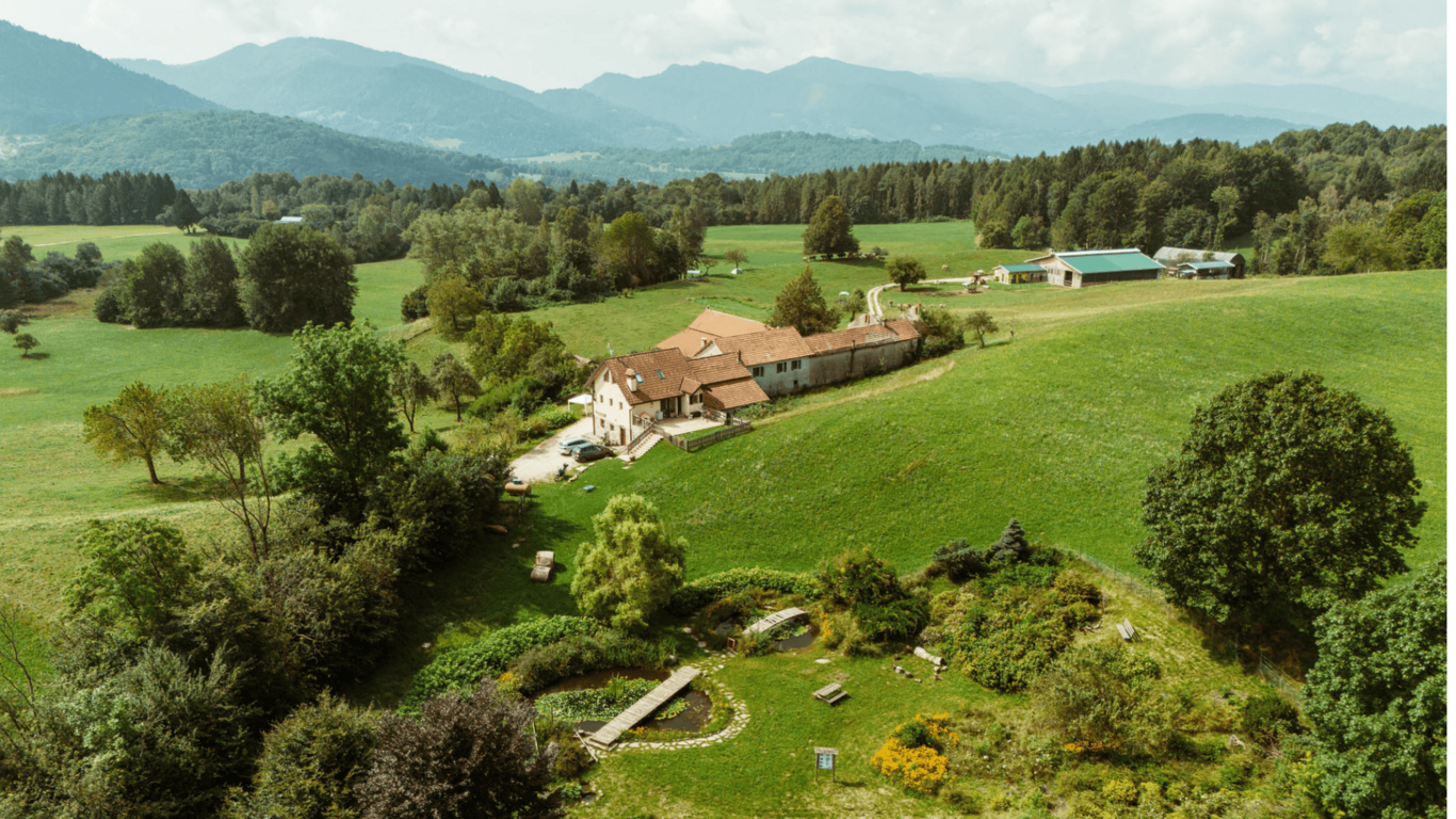 Azienda agricola da esterno panorama