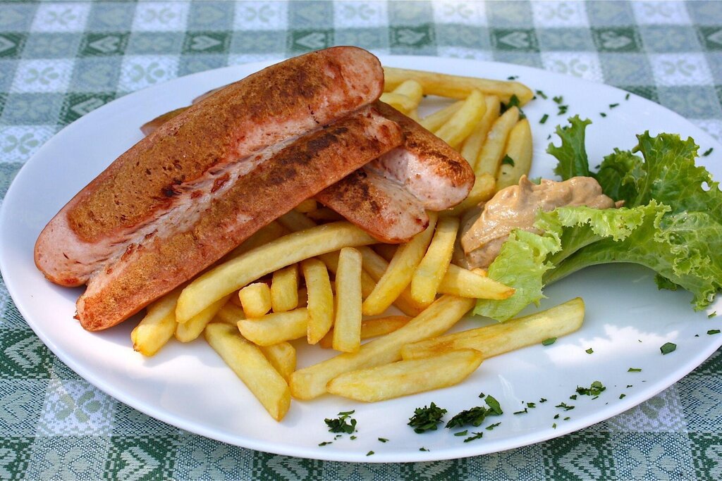 Piatto wurstel ai ferri Piatto wurstel ai ferri