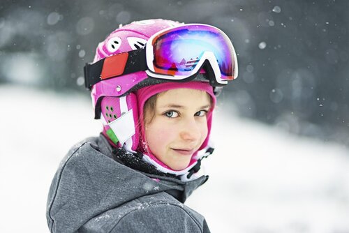 Skifahren in den Dolomiten