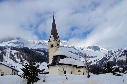 Kirche von Arabba