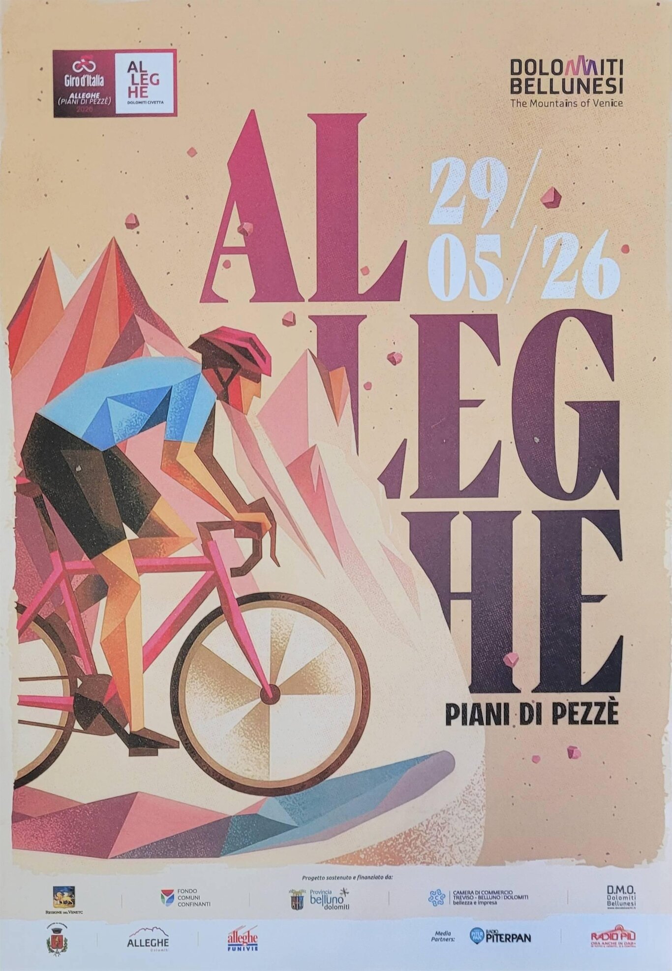 Giro d'Italia Tappa Feltre Alleghe