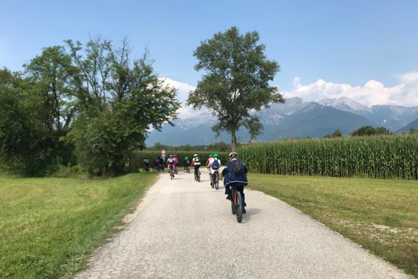 Gruppo in e-bike