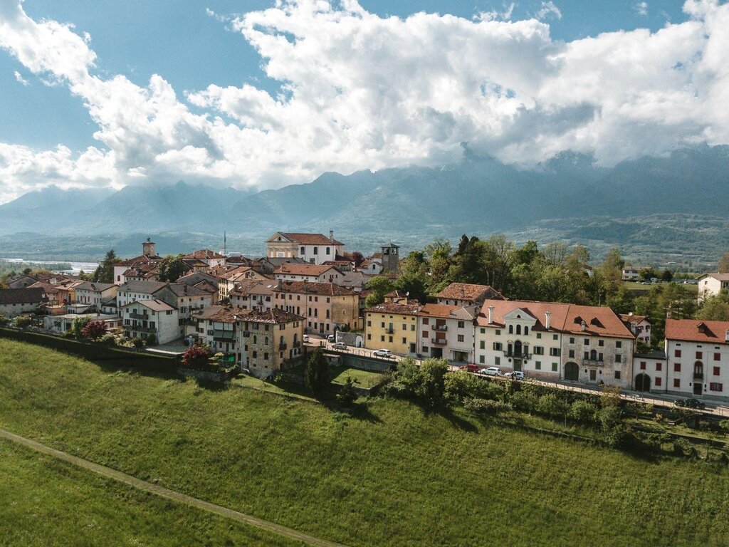 Vista di Mel di Borgo Valbelluna Vista di Mel di Borgo Valbelluna