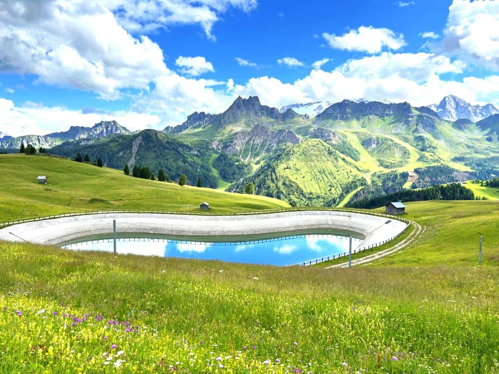 Lago artificiale Bec de Roces