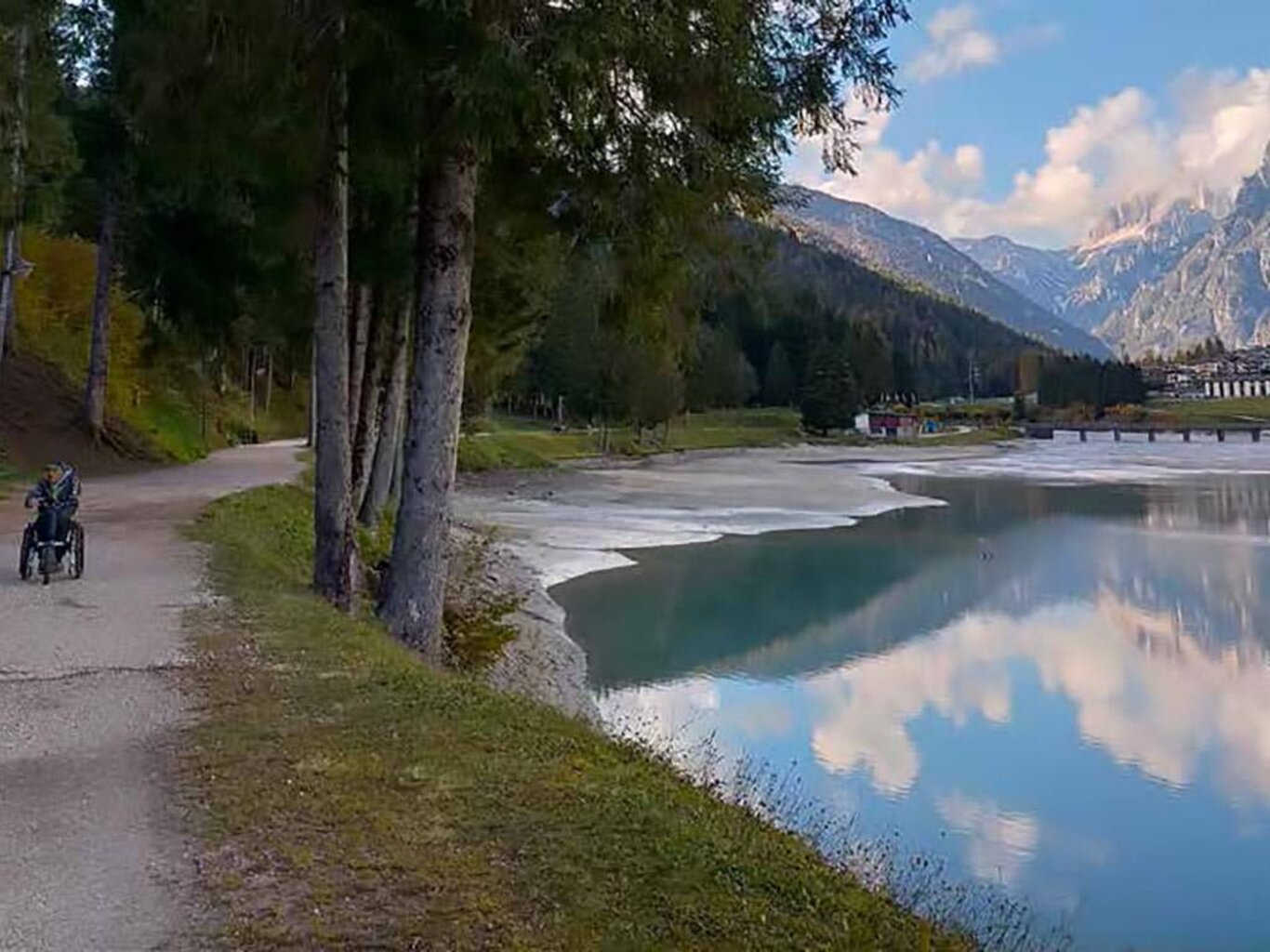 Lago di Auronzo - percorso accessibile
