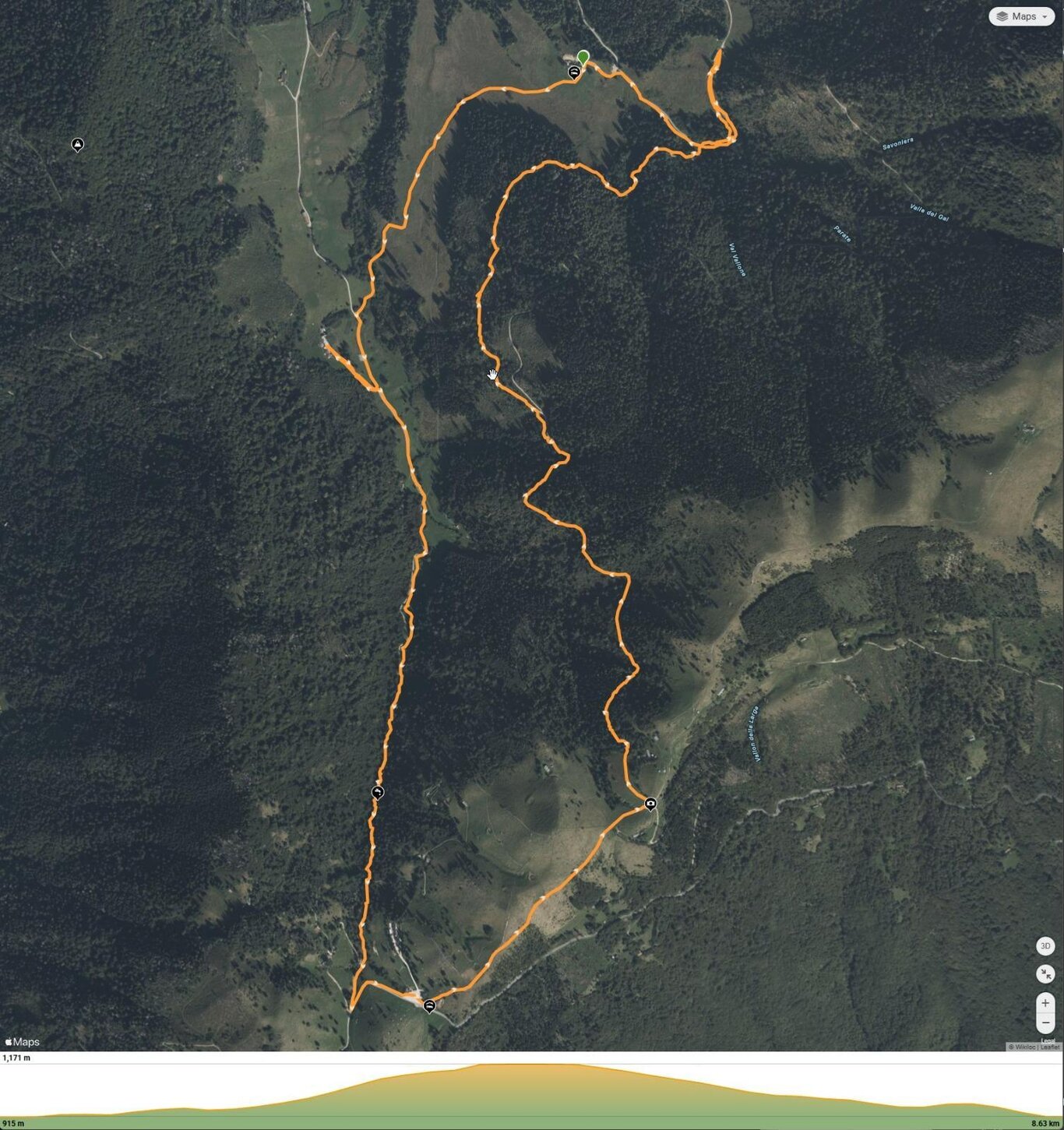 Magnalonga Valmorel - Giro in notturna da Pian de le Femene 26
