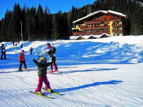 Sulla pista da sci Sulla pista da sci