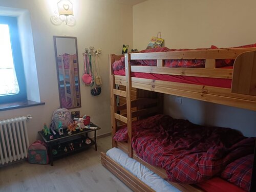 camera con letto a castello