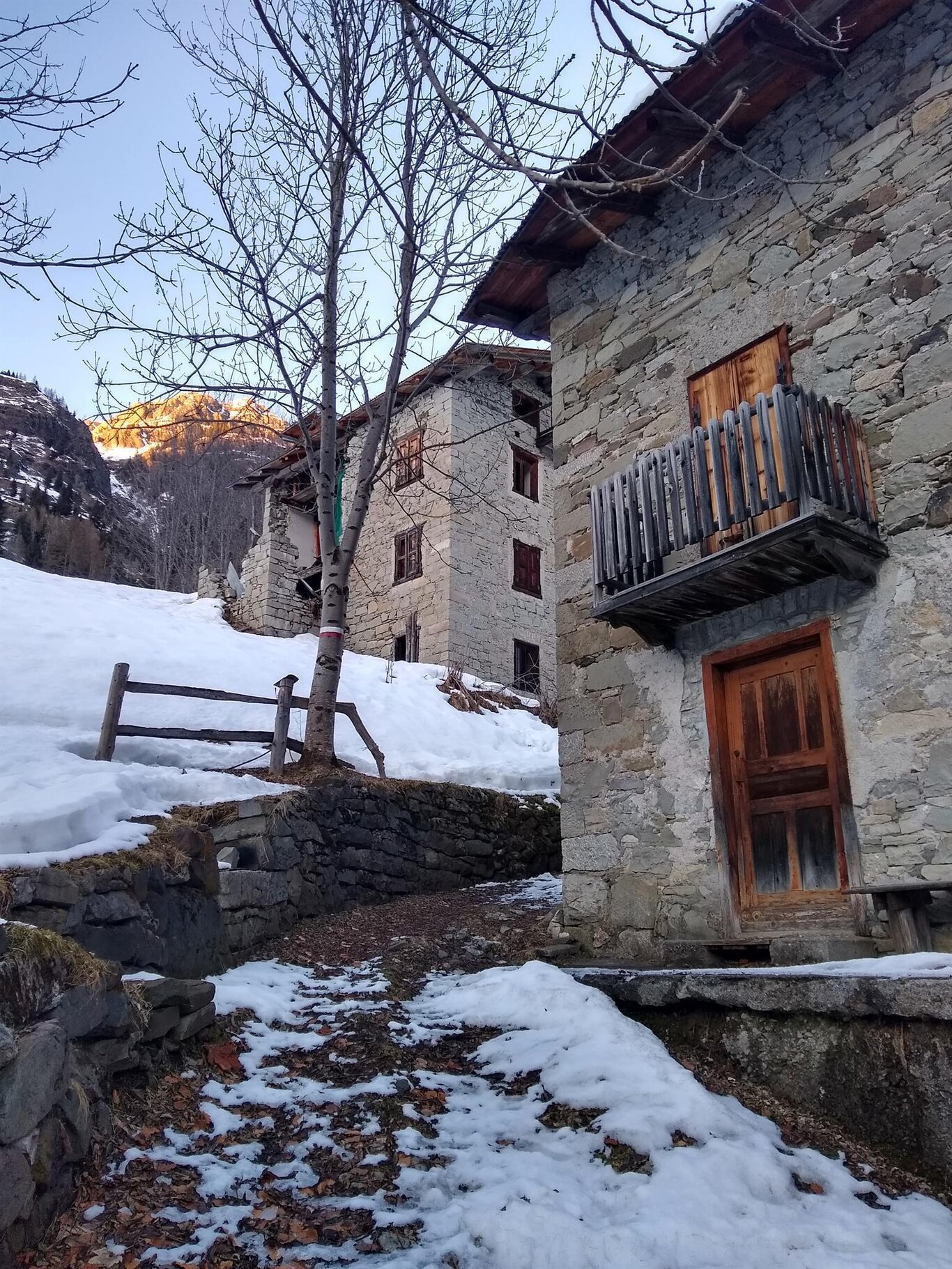 Albe in inverno Albe in inverno
