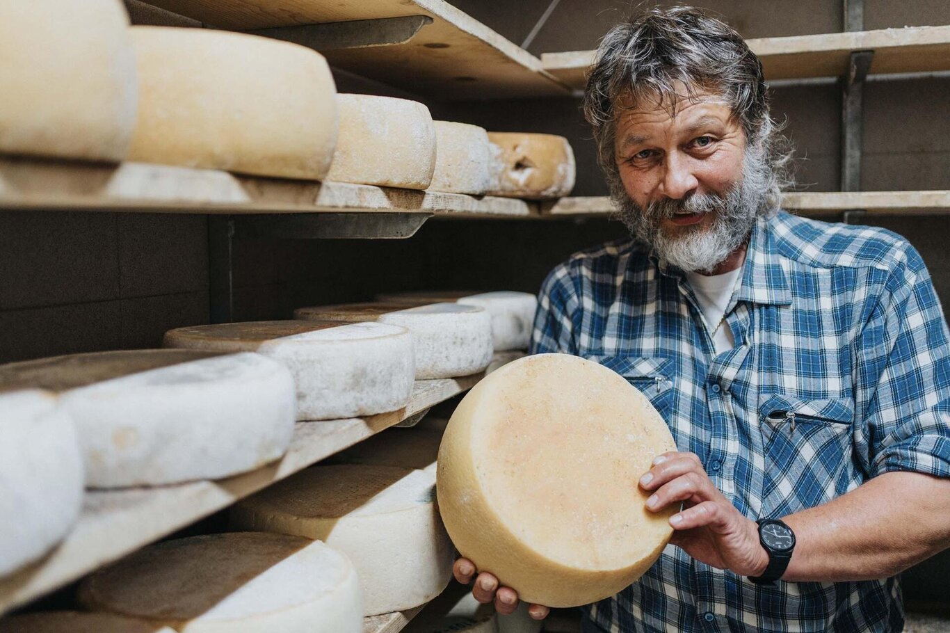 ZOLDO BIMBO - Con le mani nel formaggio